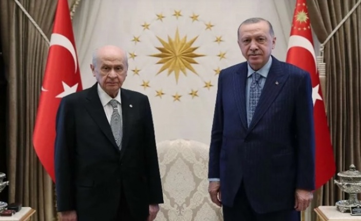 Erdoğan Bahçeli ile görüşecek