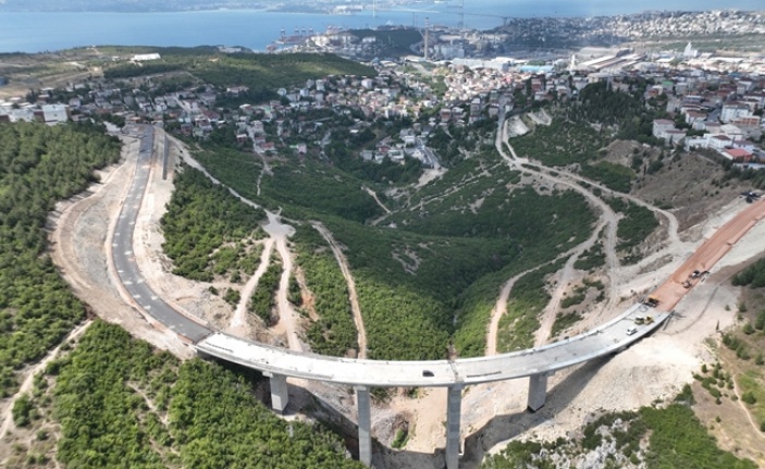 Dilovası Hastane Yolu'nda ilerleme yüzde 90