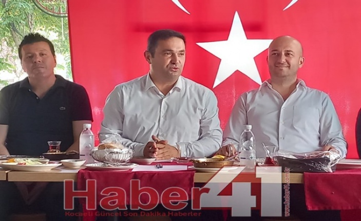 MHP Gebze İlçe Başkanı Ali Yalsız ve Yöneticiler Basınla Bir Araya Geldi