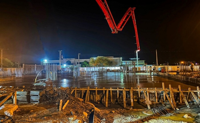 Kartepe İtfaiye Müfreze binasında temel atıldı