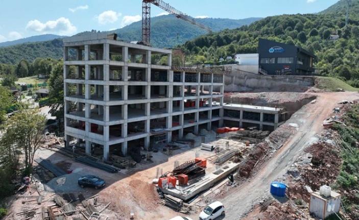 Kartepe Teleferikte katlı otopark yükseliyor