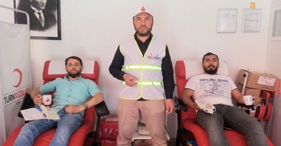  Bir Damla Bin Umut Kan Bağışı Projesi