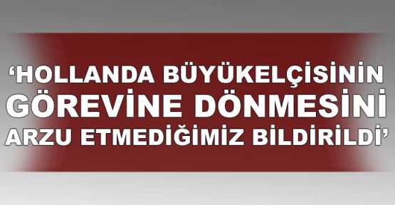   Dışişleri Bakanlığı'ndan açıklama