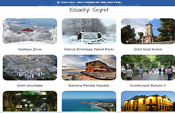 Kocaeli’nin turistik mekanları cepte
