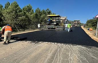 Derince ile köyler arasındaki yol yenileniyor