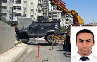 Şanlıurfa'da zırhlı polis aracı devrildi:...