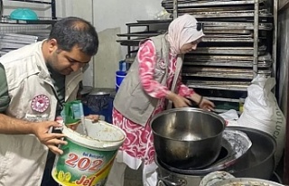 Gaziantep'te mide bulandıran denetim!