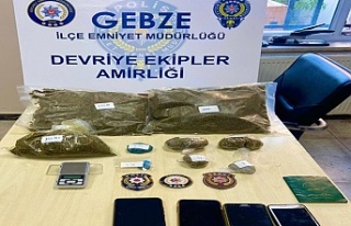 Gebze'de uyuşturucu operasyonu!