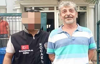 Kırmızı bültenle aranan şahıs Kocaeli'de...