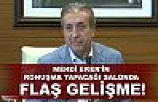  Mehdi Eker’in konuşmasına İsveç'ten iptal