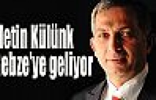 Metin Külünk Gebze’ye geliyor 